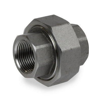 1-1/4 in. NPT Threaded - Union - 3000# Forged Carbon Steel Pipe Fitting