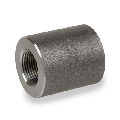 1/2 in. NPT Threaded - Full Coupling - 6000# Forged Carbon Steel Pipe Fitting