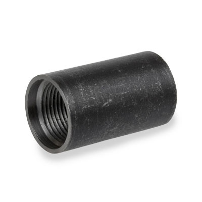 6 in. 150# Merchant Steel NPT Threaded Black API 5L XH Recessed Style Coupling Pipe Fitting
