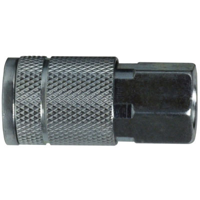 3/8 in. FNPT 250 PSI Auto Steel Parker Interchange Tru- Flate Female Coupler