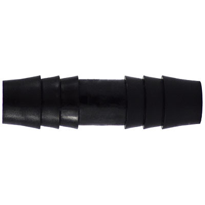 5/8 in. Black Polyethylene Hose Barb Union Splicers Plastic Fittings