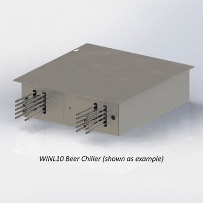 4 Product Line Stainless Steel Commercial Beer Chiller (2)