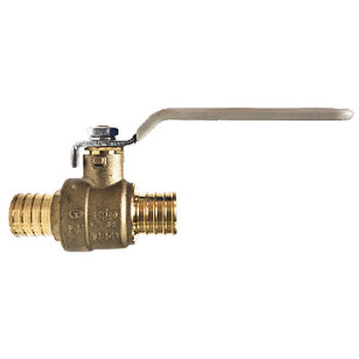 1-1/4 in. x 1-1/4 in. PEX x PEX, 400 WOG Full Port Lead Free Brass Pex Valve, ASTMF-1807, CSA