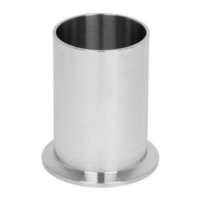 12 in. Tank Ferrule - Light Duty (14WLMP) 304 Stainless Steel Sanitary Clamp Fitting (3A) View 1