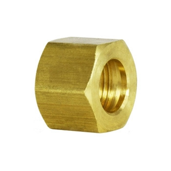 Lead-Free Brass Compression Reducing Tee Fitting - 3/8" X 3/8" X 1/4" OD Tube