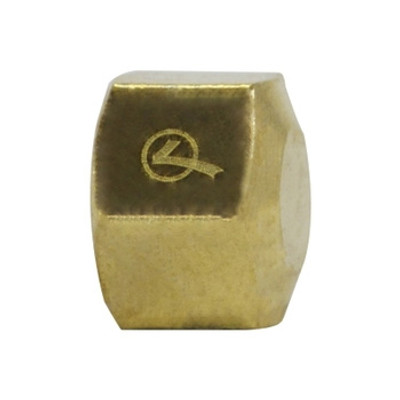 1/4 in. Tube OD - Hex Cap - Lead Free Brass Compression Fitting