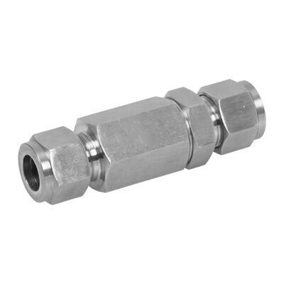 Stainless Steel Compression Tube Check Valves - 3/8 in. Tube OD