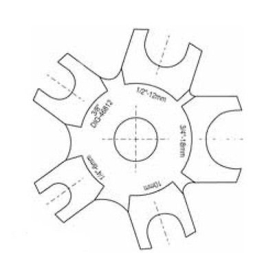 1/4", 3/8",1/2" & 3/4" No-Go Gap Gauge - Compression Tube Fitting Tool