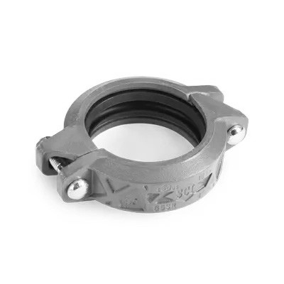 18 in. Pipe Size - Standard Weight Rigid Coupling with "C" Gasket - Gasket Grade: E - EPDM - Finish: Galvanized - 66SR Cooplok Grooved Pipe Connections -