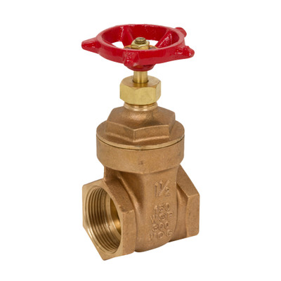 1 in. NPT Threaded - 300CWP NRS Full Port - Metal Seat - Bronze Gate Valve - Series 9101