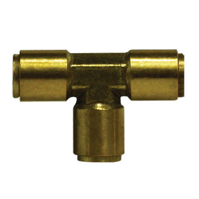 5/8 in. Tube OD  - Union Tee - D.O.T. Brass Push to Connect Fitting