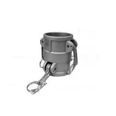 4" Female Camlock x 4" Female Camlock - Type DD - 100 PSI - 316 Stainless Steel Double Female Camlock