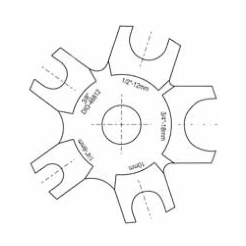 確認用19 No-Go Gap Gauge Tube Fitting Tool - 1/4