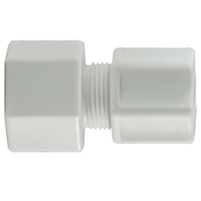 Compression Tube Fittings Poly Female Connectors 1/4" x 1/8"
