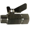 Male x Female Mini Ball Valves Butterfly Handle