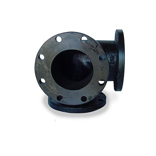 90 Degree Side Outlet Elbow - 150 LB Ductile Iron Flanged Pipe Fitting