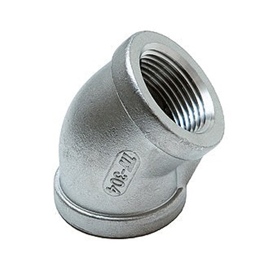 45 Degree Elbow Stainless Steel 150# MSS SP-114 Heavy Pattern Pipe Fitting