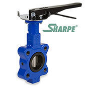 SHARPE® Lug Style Butterfly Valves