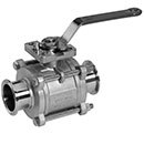 Sanitary Encapsulated 2-Way Ball Valves