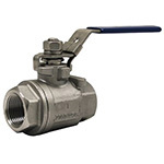 2000PSI 2-PC Full Port Stainless Steel Ball Valves