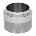 Unpolished MNPT x Weld End Adapters (19WB-UNPOL)