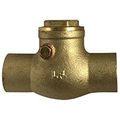 Swing Check Valves CxC Lead Free Brass