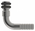 Valve Inlet 90 Degree Double O-Ring