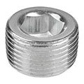 Countersunk Hex Plug (Barstock)