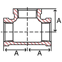 Brass Pipe Fittings Tees