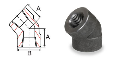 45 degree angle pipe