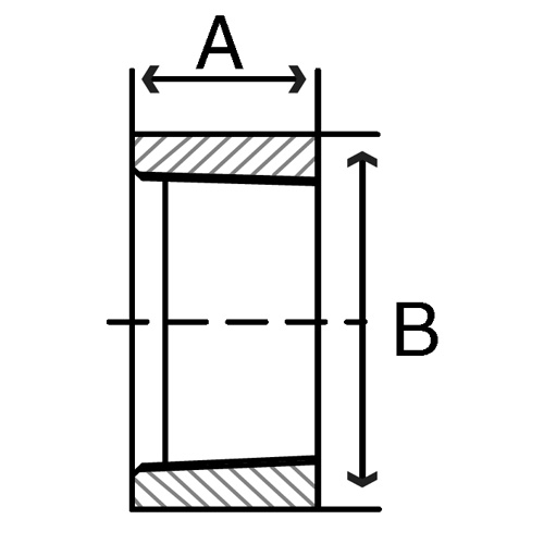 Pipe Fittings Stainless Steel Half Coupling 1/2" NPT 150 304