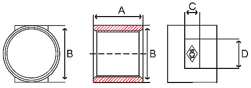 Stainless Steel Pipe Fittings Recessed Drop Couplings