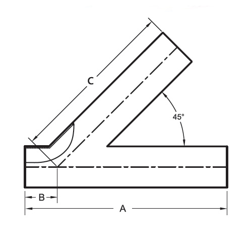 Unpolished Weld Lateral (28WA-UNPOL)