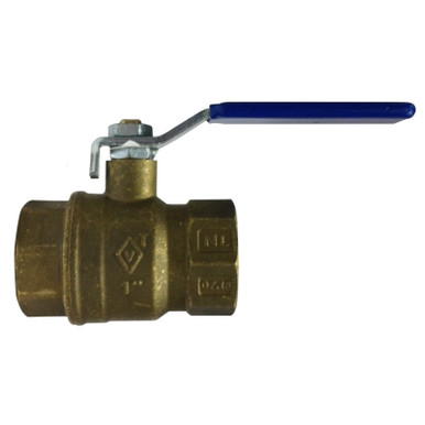 Italian Brass Ball Valves - 3/4 600 WOG, CSA Full Port