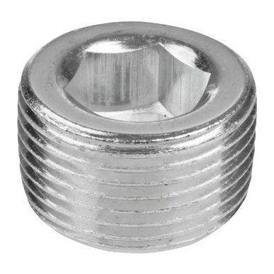 thumbnail image 2 of 1/2" NPT 302 Stainless Steel Counter Sunk Hex Plug – SCI SS160411302 2 of 6