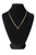 Herringbone Charm Ring Necklace