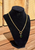 Rope Chain Charm Ring Necklace