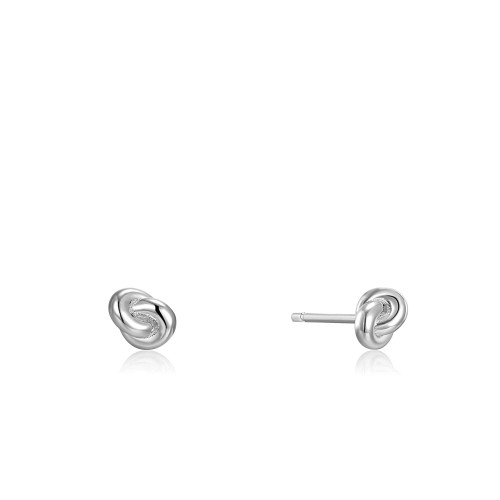 Silver Knot Stud