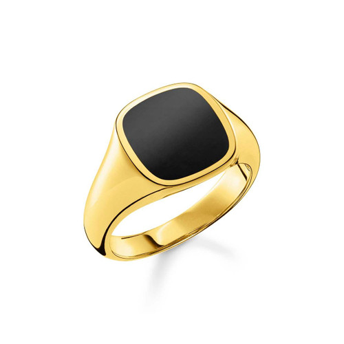Onyx Gold Ring