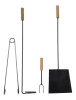 Set Asado Parrilla Kit Asador X10 Unidades Juego Asador