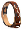 Legit Capybara Leather Embroidered Belt Rg Leathers CINTO