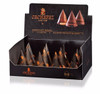 Cachafaz Dulce de Leche Conitos Cone Cookies Filled with Creamy Dulce de Leche and Milk Chocolate Covered, 456g (box of 12)