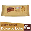 Terrabusi Alfajores Classic Milk Chocolate Alfajor Filled with Dulce de Leche (box of 6)