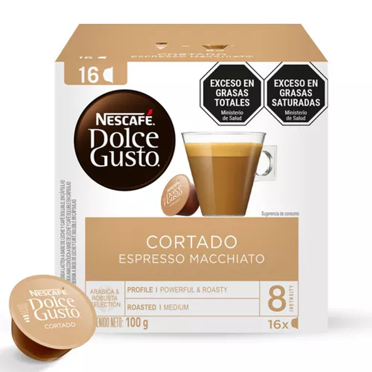 Nescafé Dolce Gusto cápsula de café con leche – Do it Center