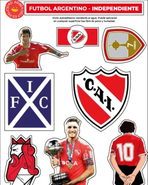 Stickers Independiente