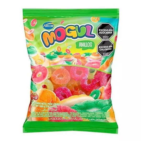 Gomitas Mogul anillos 1Kg