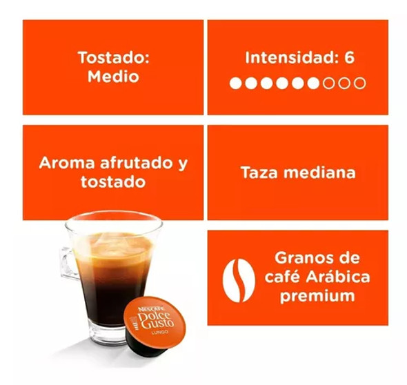 Nescafé Dolce Gusto Espresso Café Tostado Molido En Cápsulas Coffee  Capsules, 6 g / 0.2 oz each (