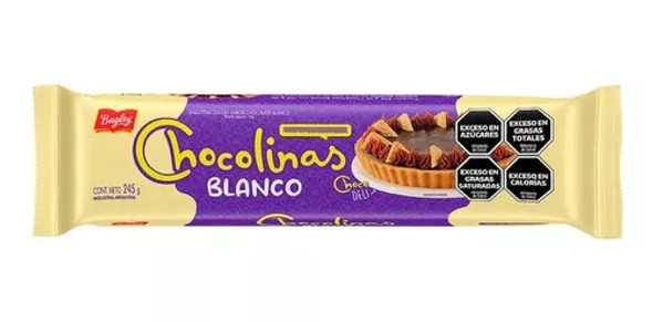 Galletitas Chocolinas Blancas X245grs PACK x 3