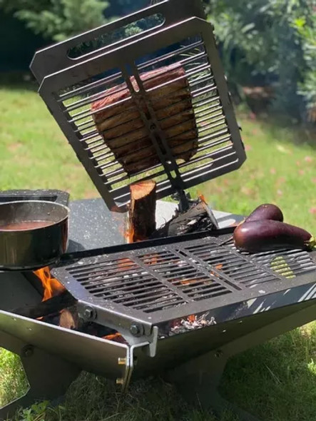 Fogón Parrilla Novecento Tromen Fogonero Asador Desarmable