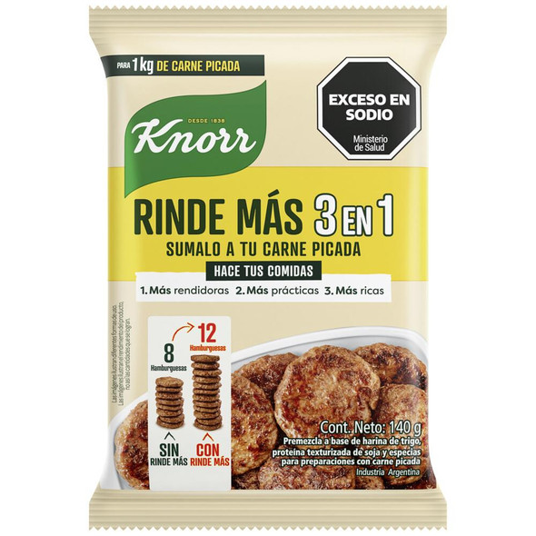 Premezcla Para Carne Picada Knorr 140g PACK X 3